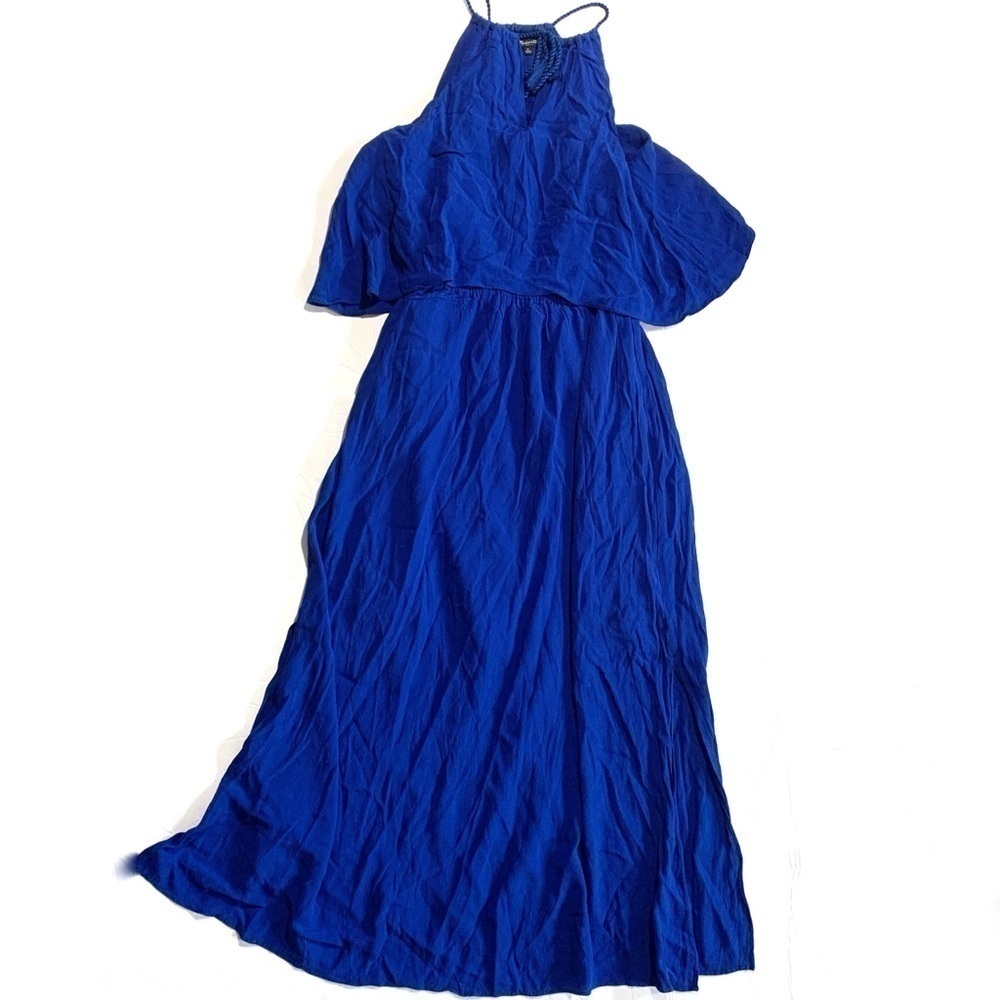 Madewell Flutter back Overlay Maxi Dress - Picture 3 of 6